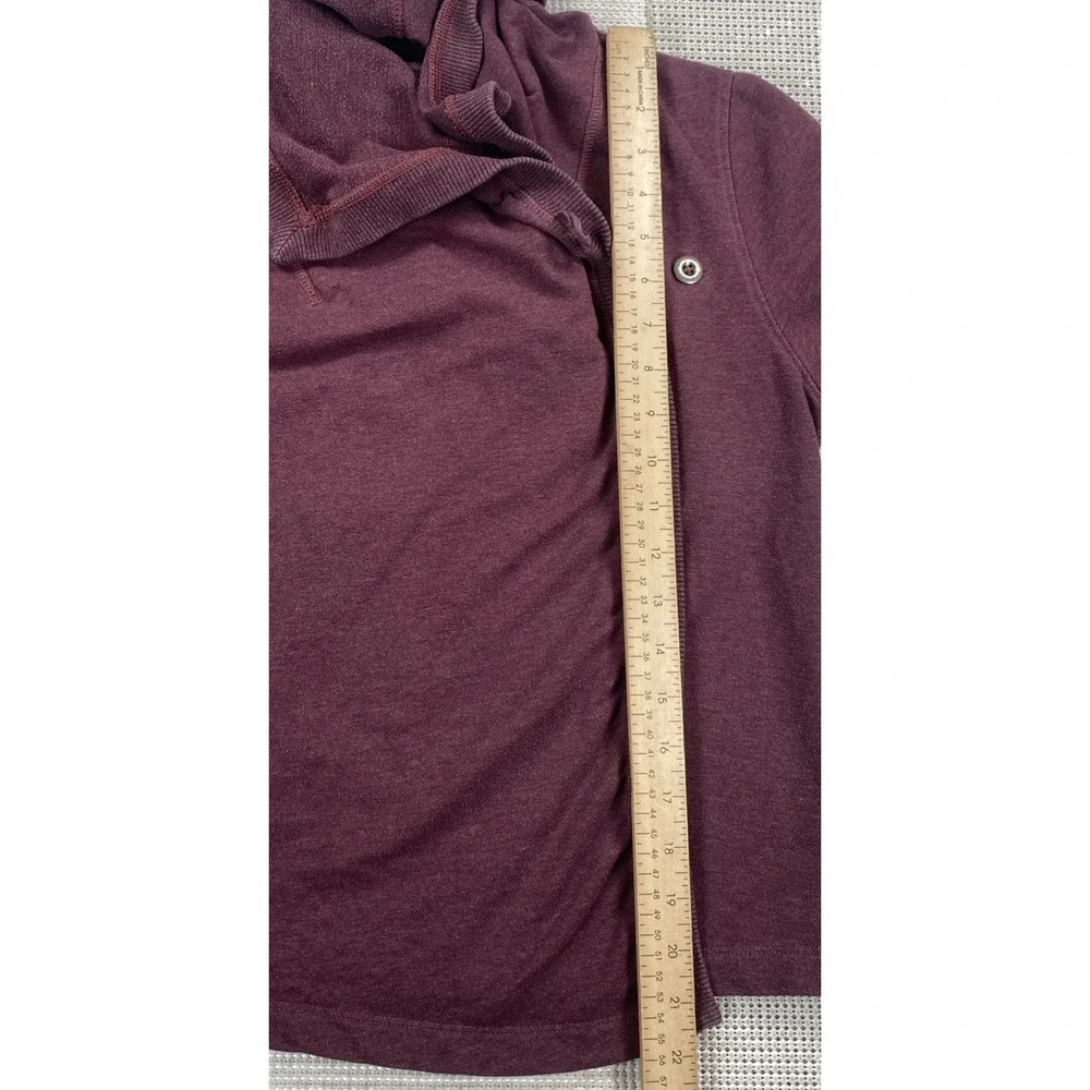 Patagonia At Sea Wrap Burgundy French Terry Women's Medium
